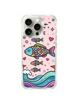 Morning Hope Parade pattern iPhone 14 Pro case