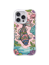 Petal Tide Parade pattern iPhone 14 Pro case