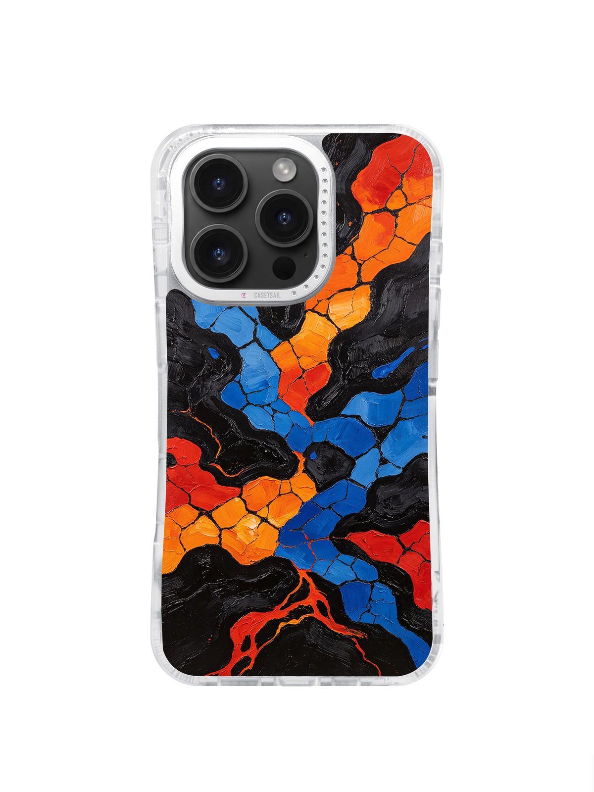 Silent Strength iPhone 16 Pro Max case front view