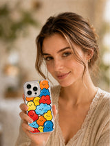 Happy Little Shapes iPhone 16 Pro Max case gallery image