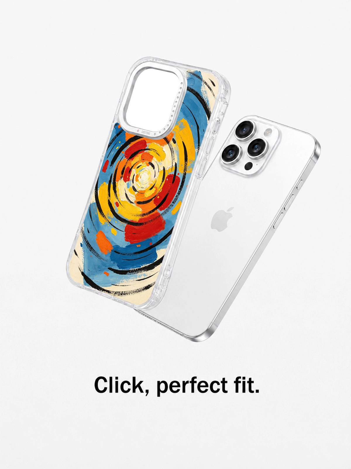 Rainbow Memory art iPhone 16 Pro Max case close-up