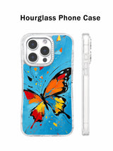 Abstract Butterfly Energy iPhone 16 Pro Max case artwork detail