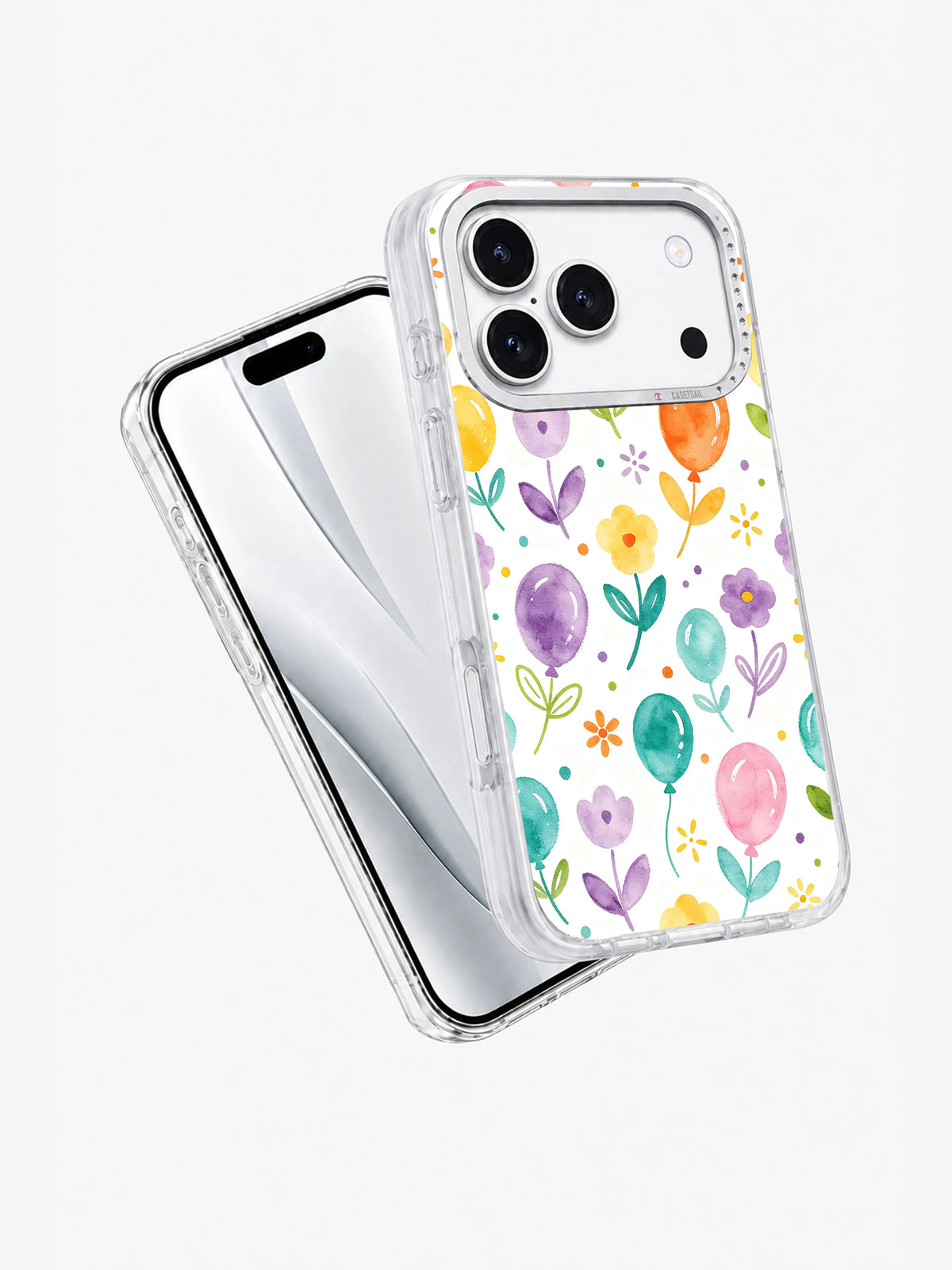 Product or handheld view of the Magic Flower Balloon Garden case
