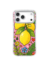 Magic Lemon Mushroom Land pattern for iPhone 17 Pro Max case