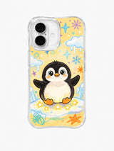 Winter Sky Penguin pattern