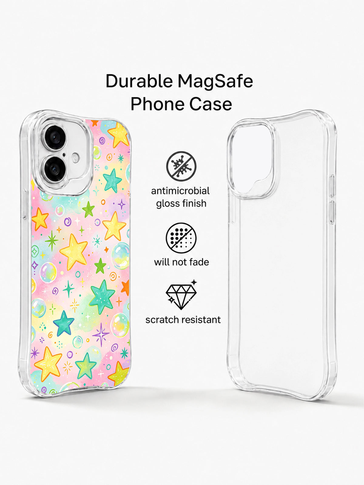 Desteklenmeyen koruma, uyum veya MagSafe iddiaları içeren tedarik ürün grafiği