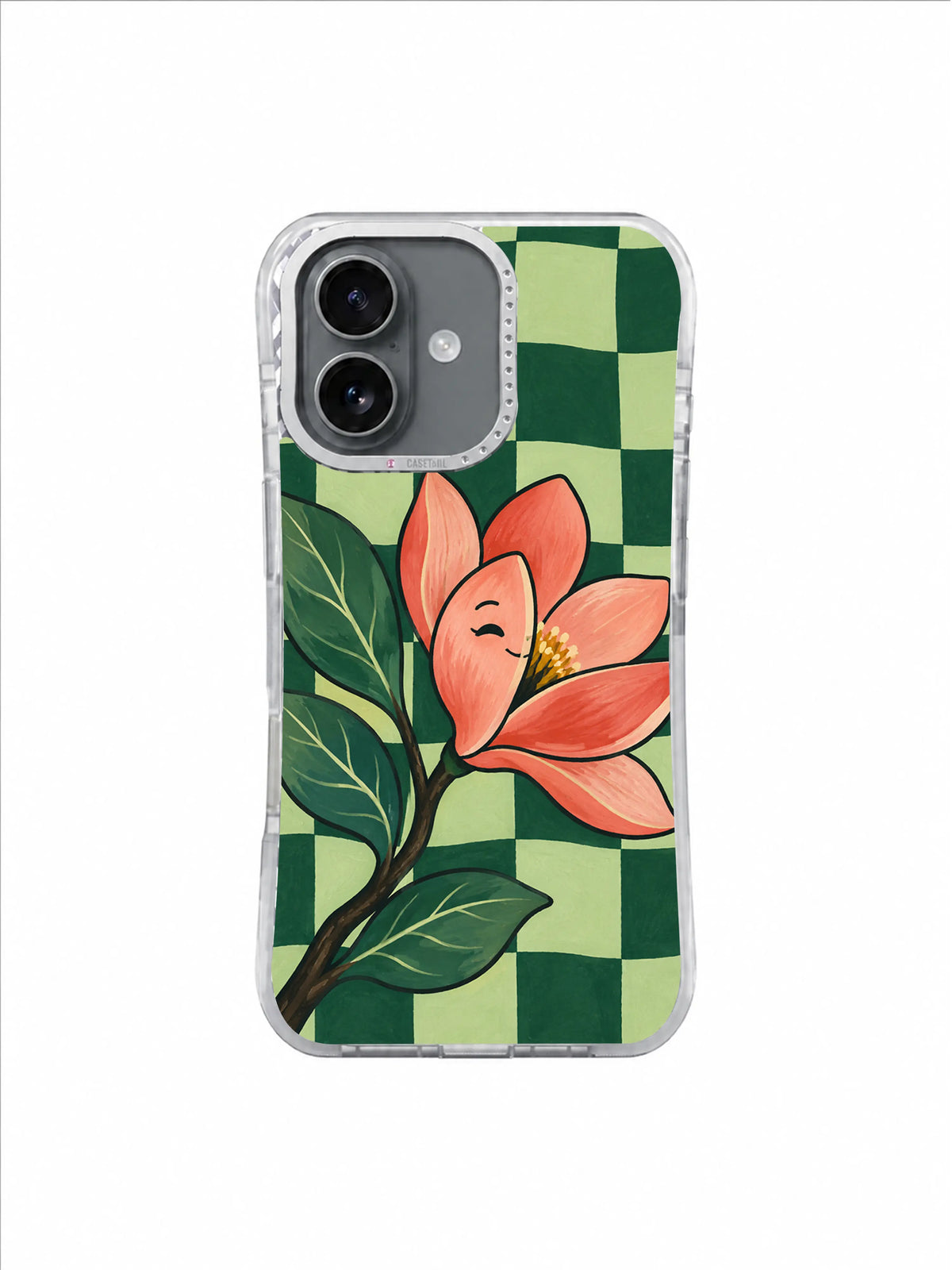 Windward Blossom pattern on an iPhone 17 case by Marnie Bellwick