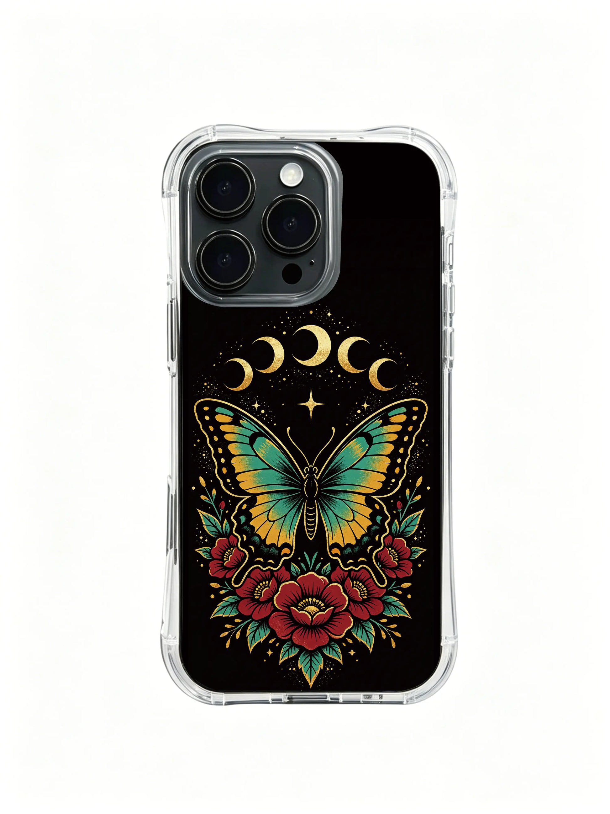 Majestic metamorphosis PhoneCasing, high-end designed iPhone 14 Plus Case, perfect fit everyday portable casing.
