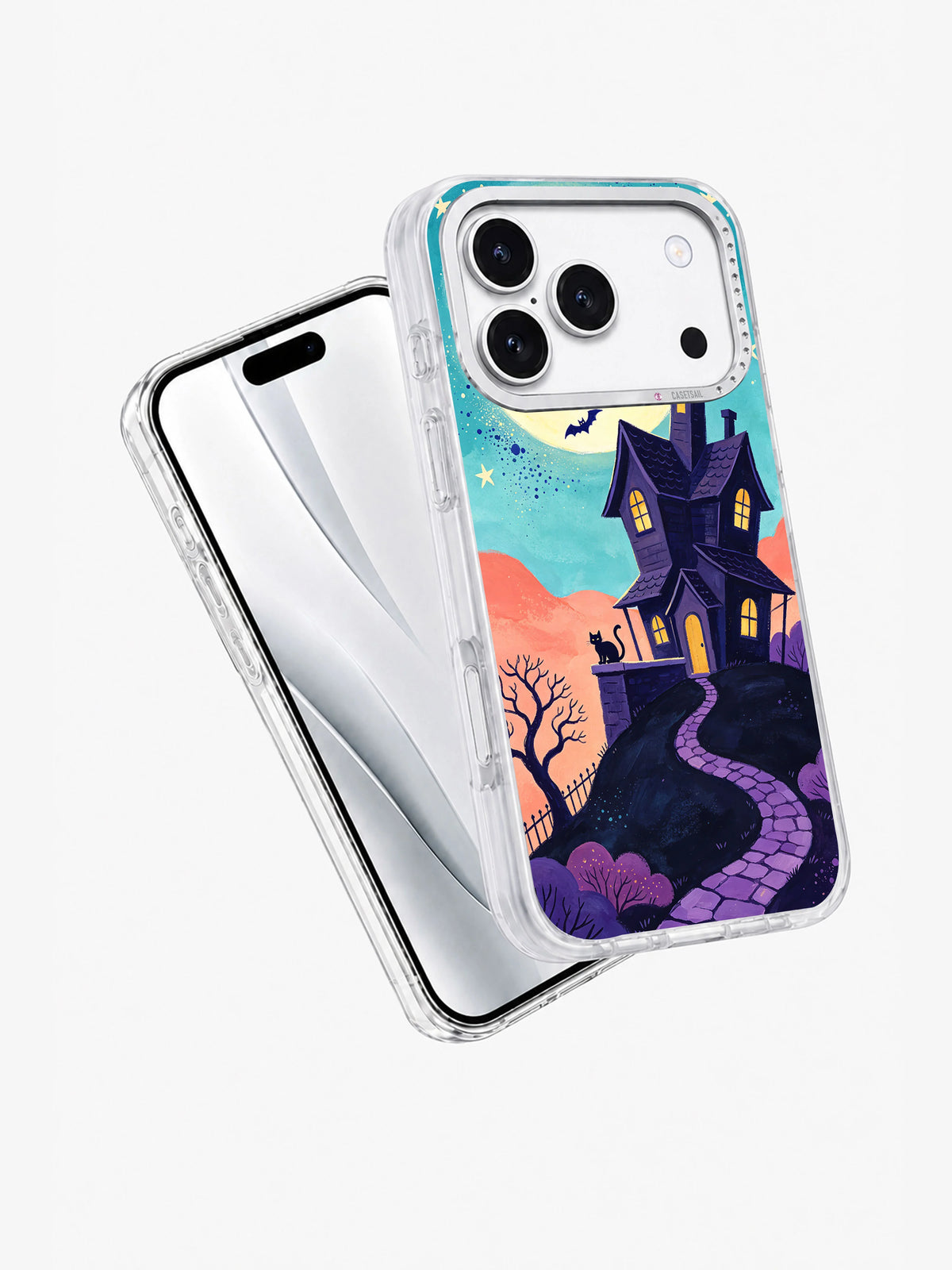 The Manor That Remembered Names iPhone 17 Pro case angled view