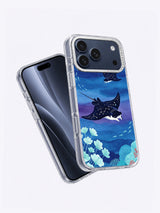 Manta Constellation iPhone case angled product view