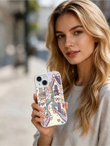 Product or handheld view of the Maple Cat Thanksgiving Stroll case