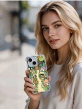 Artist 146 cottagecore iPhone 14 Plus case presentation
