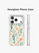 Coral Seahorse Garden iPhone 17 Pro case view 2