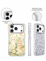 Daisy Alpaca Picnic phone case artwork and camera frame detail