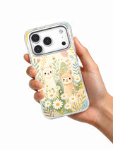 Daisy Alpaca Picnic floral alpaca phone case lifestyle view