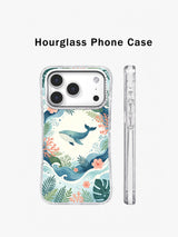 Ocean Garden Whale iPhone 17 Pro case detail view