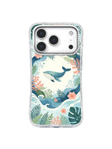 Coral Garden Voyage pattern iPhone 17 Pro case
