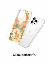 Prairie Rainbow Pony iPhone 14 Pro case product view 4