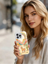 Prairie Rainbow Pony iPhone 14 Pro case product view 6