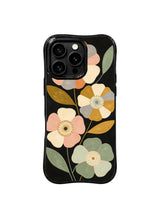 Quiet Sage Petals pattern iPhone 15 Pro case