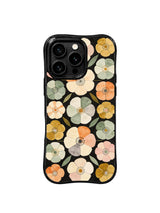 Sunlit Folk Blossoms pattern iPhone 15 Pro case