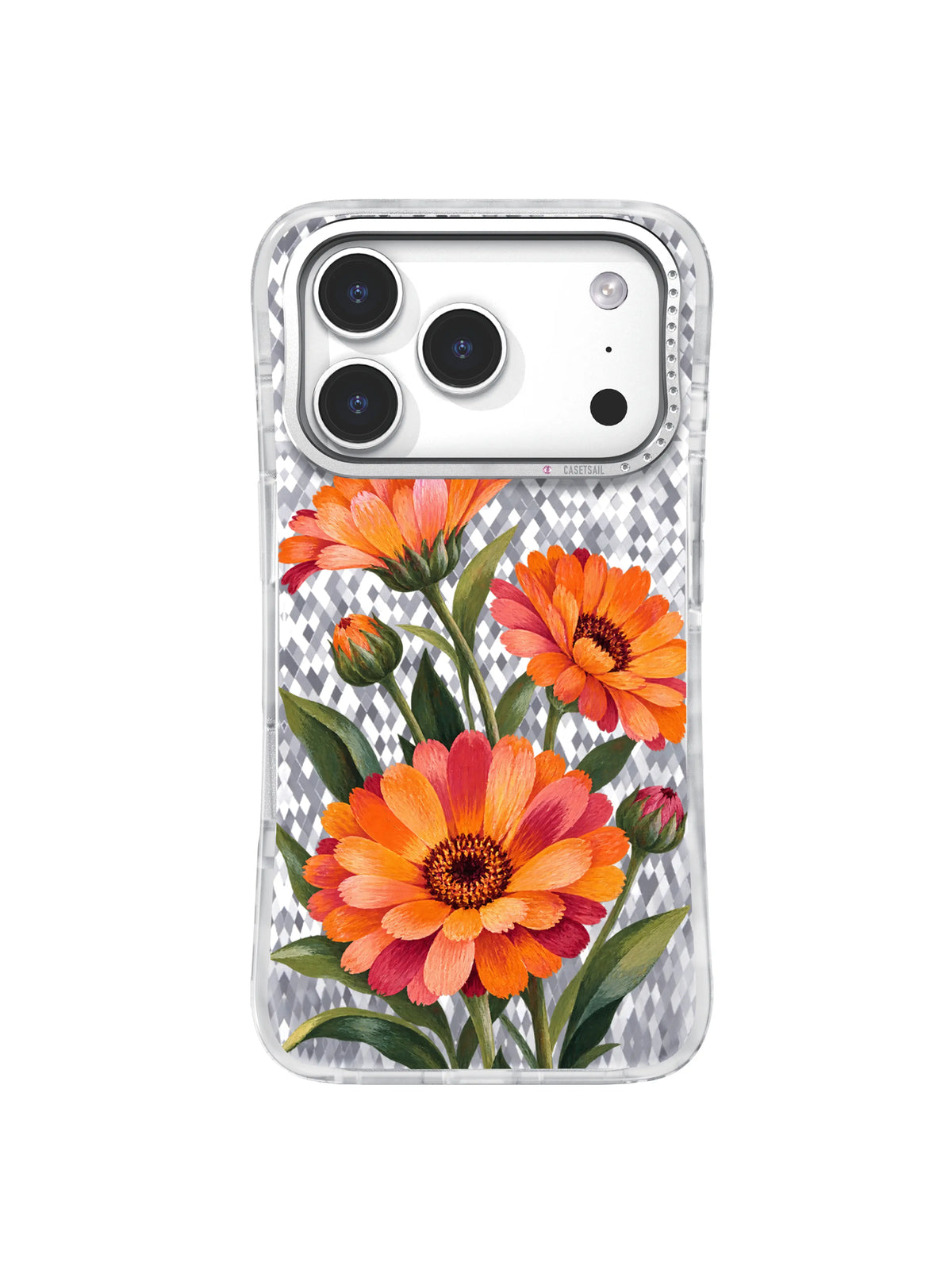 Confident Step bright marigold artwork for iPhone 17 Pro Case