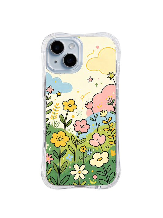 Meadow Bell Song floral cottagecore iPhone 14 case front