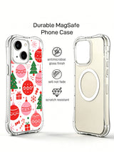 Merry Ornament Wishes iPhone 13 case artwork detail