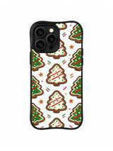 Green Cream Sprinkle Trees pattern iPhone 13 Pro case