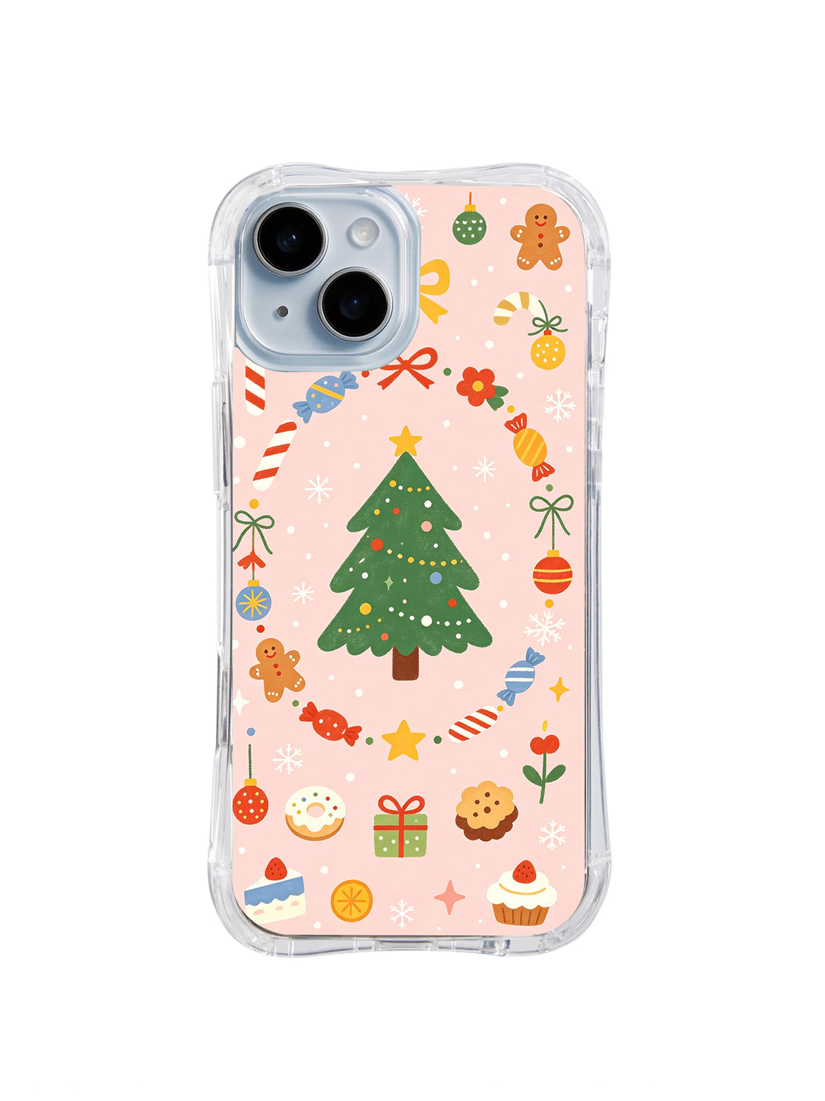 Merry Sweets Parade iPhone 14 Plus case front product view