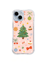 Sweet Ornament Tree pink Christmas candy iPhone 14 Plus case by Merry Vellum