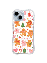 Pink Ribbon Wreath pattern iPhone 13 case