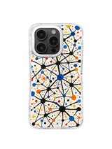 Micro Universe Fragments iPhone 16 Pro Max case front view