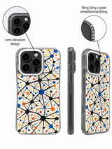 Micro Universe Fragments iPhone 16 Pro Max case art detail