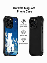 Midnight Blue Bears iPhone 14 Pro Max case product view 3