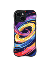 Galaxy Candy Current pattern iPhone 15 Plus case