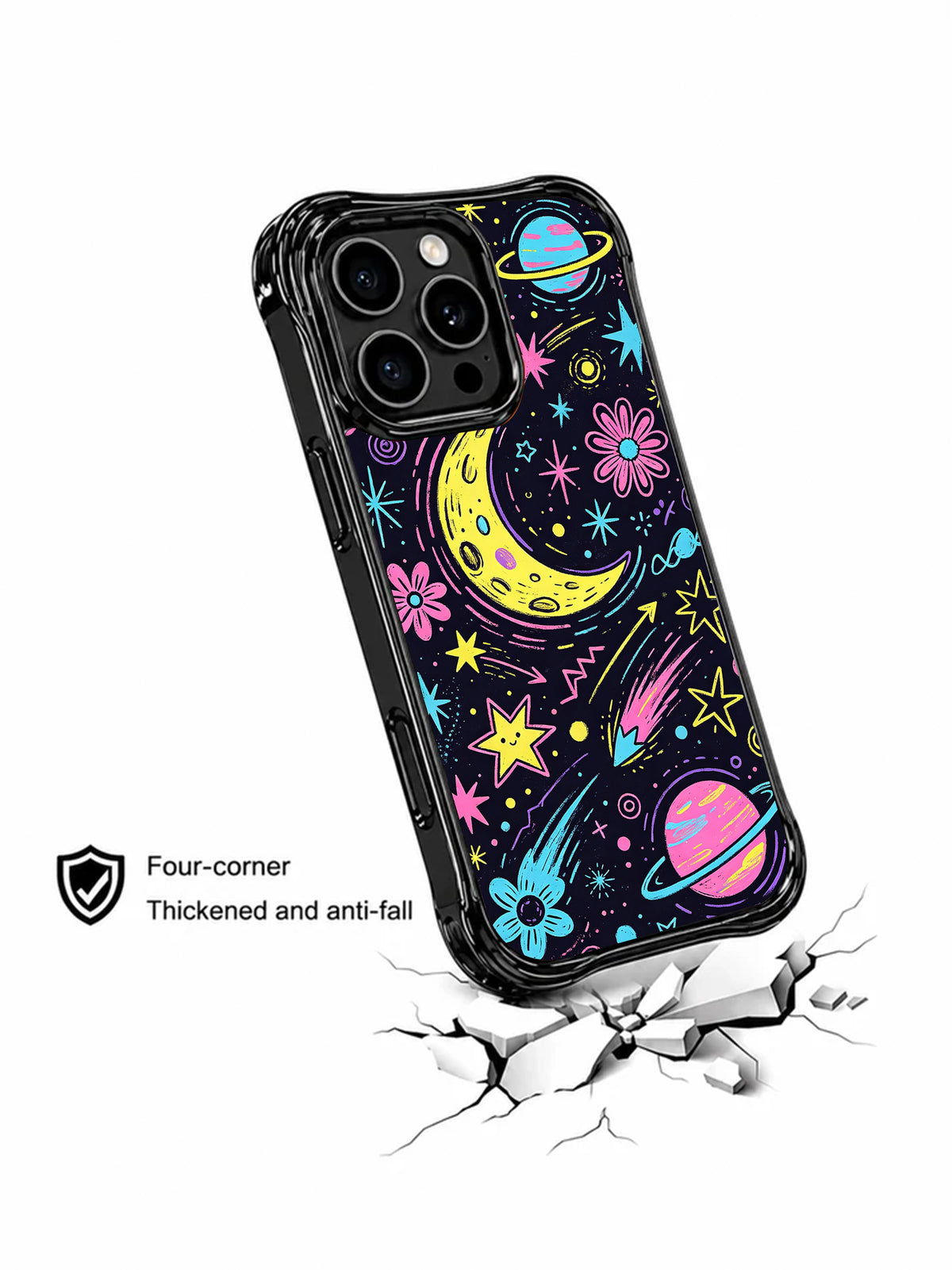 Midnight Coral Rhythm protective edge view