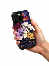 Product or handheld view of the Midnight Daisy Fantasy case