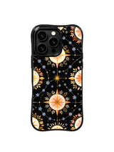 Midnight Floral Coordinates pattern iPhone 15 Pro case