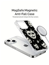 Midnight Mask Parade iPhone 15 Plus case in floating product display