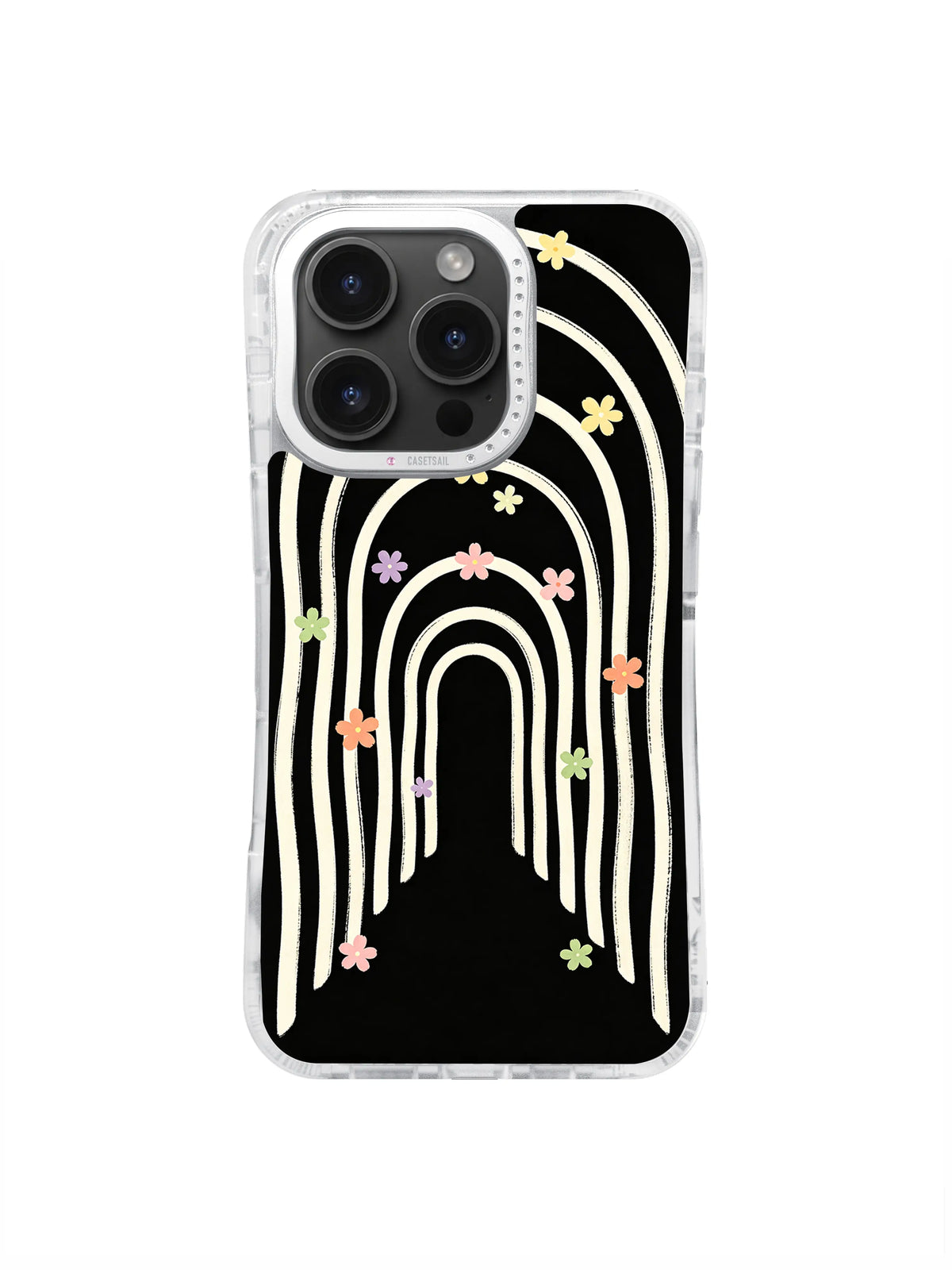 Midnight Rainbow Portal içeren iPhone kılıfı