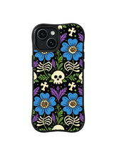 Bone Bloom pattern iPhone 15 Plus case