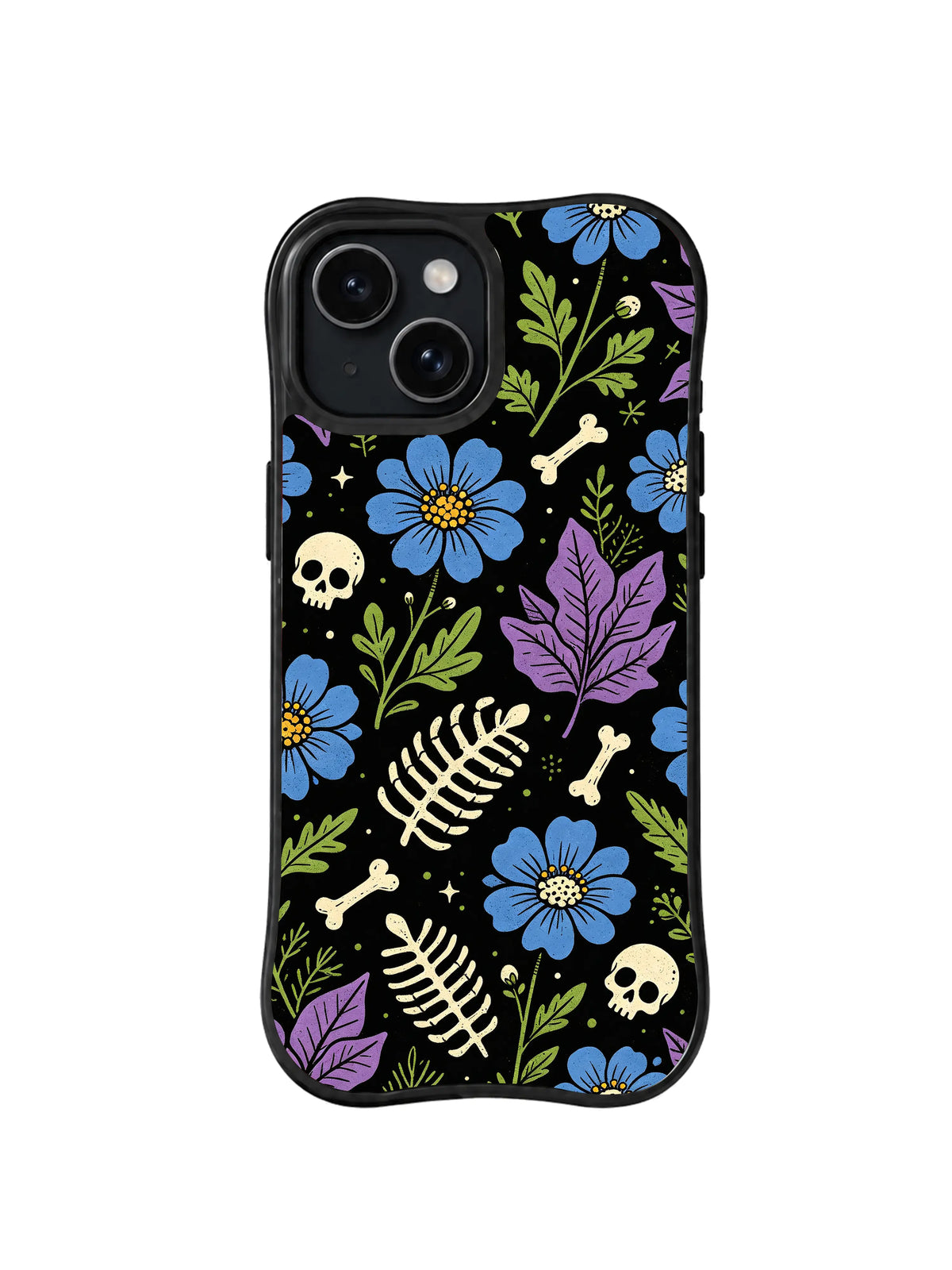 Ribcage Garden pattern iPhone 15 Plus case