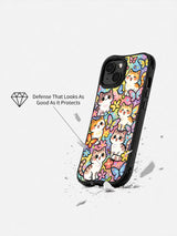 Butterfly Meow Dance iPhone 15 case artwork view 3