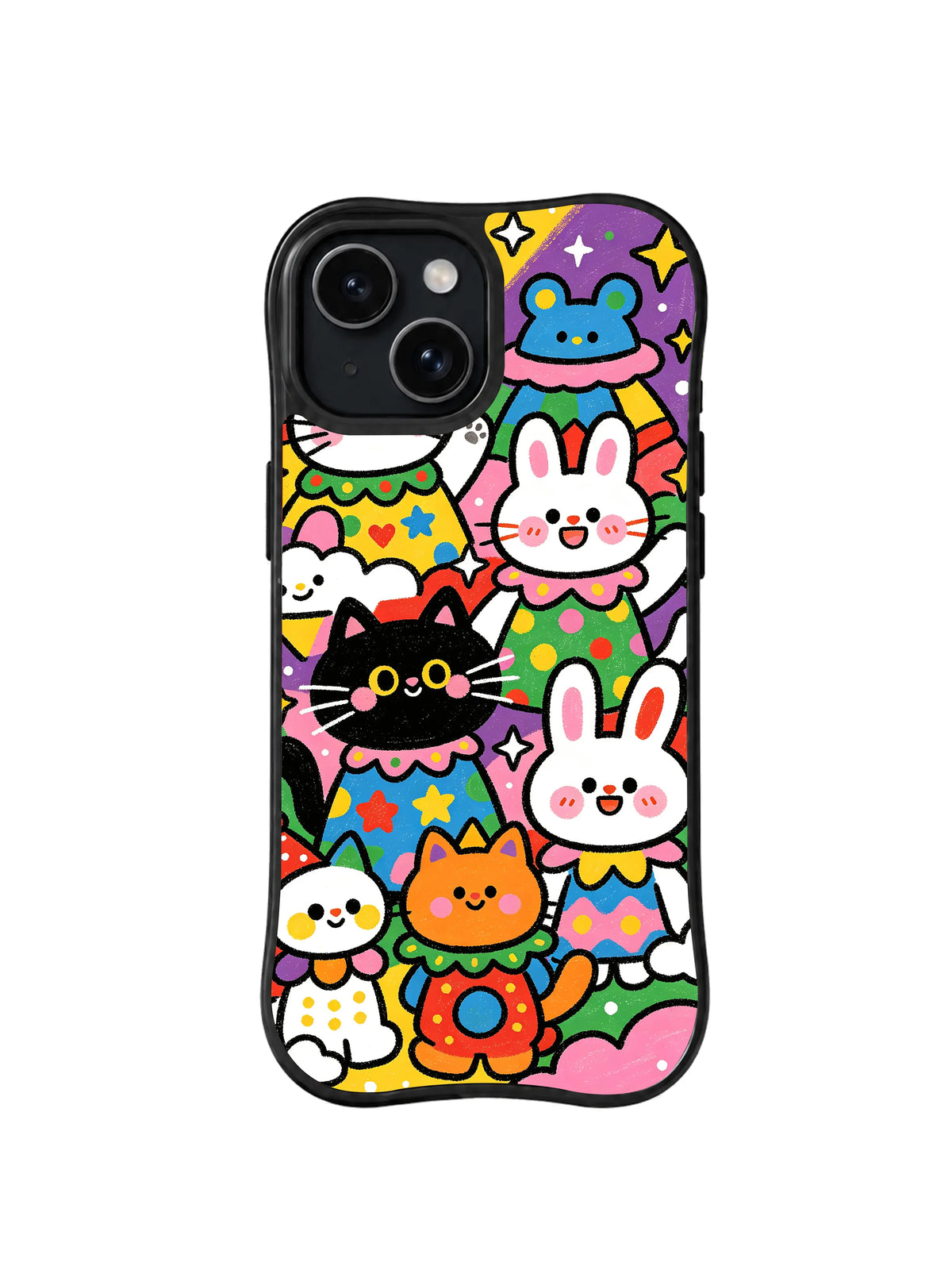 Magic Animal Stack fantasy animal pattern for iPhone 15 case