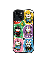 Moonlit Costume Club fantasy animal pattern for iPhone 15 case