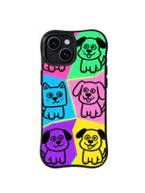 Pop Pet Panels dog pattern for iPhone 15 case