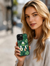 Product or handheld view of the Lucky Clover Forest case