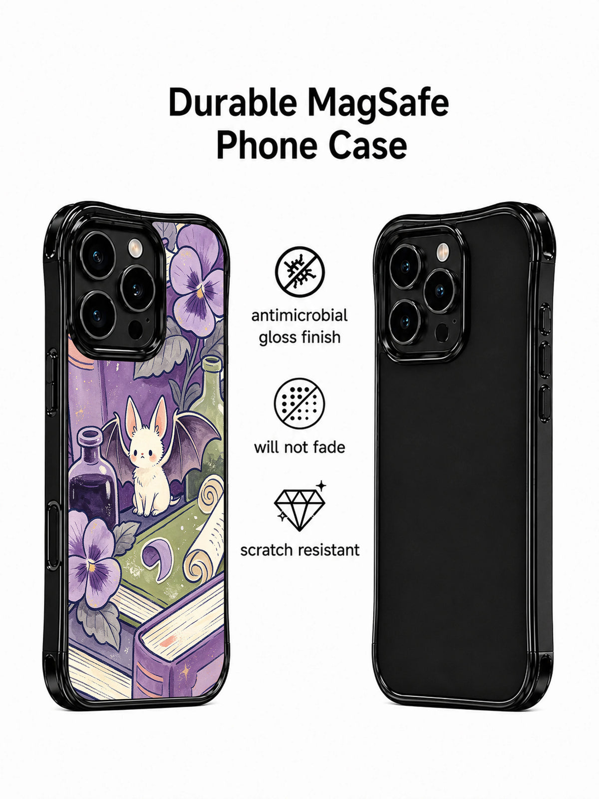 Supplied product graphic with unsupported protection, fit or MagSafe claims