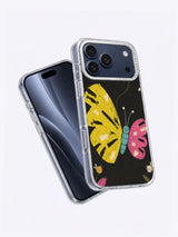 The Butterfly That Missed the Beat iPhone 17 Pro Max Case angled view